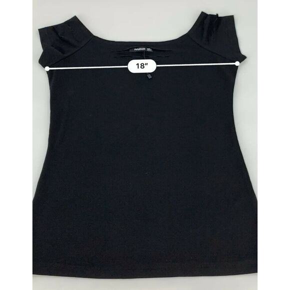 New Patty Boutik Women's Shirt Top Scoop Neck Short Sleeve Casual Size Large - Picture 4 of 4